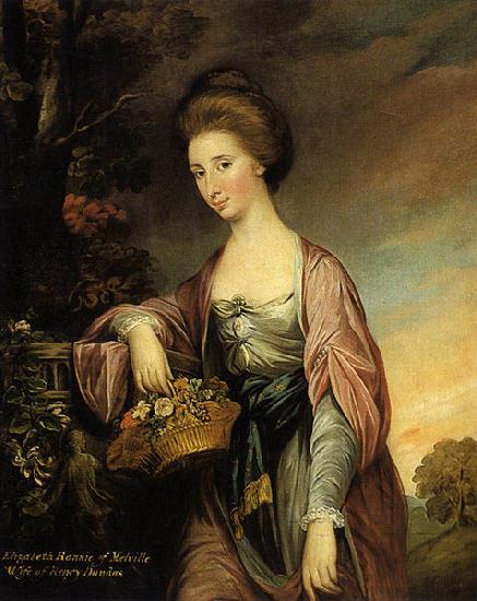 David Martin Portrait of Elizabeth Rennie, Viscountess Melville oil painting image